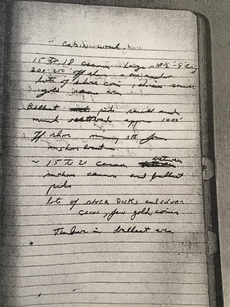 Page from Journal of Lou Ullian