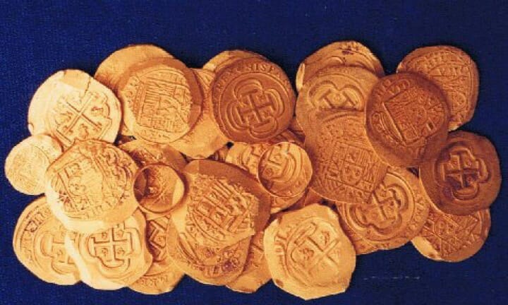 Gold Coins found by Dan Porter